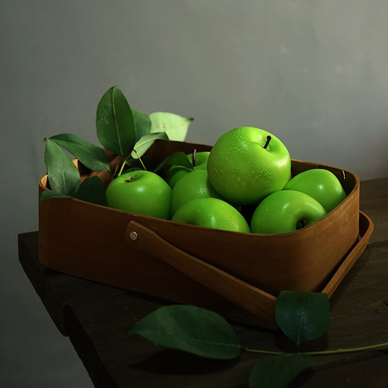 Simulation Green Apple Red Apple Foam Photo Prop