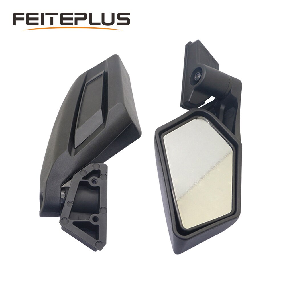 1 Pair Style Rear View Mirrors UTV Racing Off-road Rearview Mirrors Set For Can-am BRP UTV Maverick X3