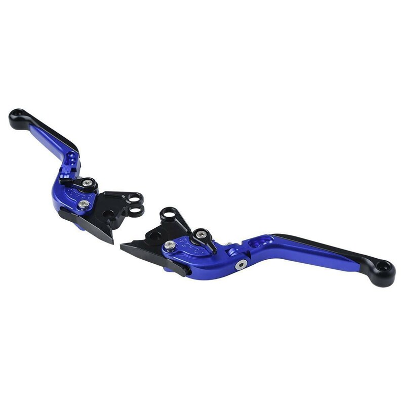 Motorcycle Opvouwbare Uitschuifbare Rem Koppeling Hevels Voor Yamaha Yzf R1 04-08 Yzf R6 05-16 R6S 2006 2007: Dark Blue
