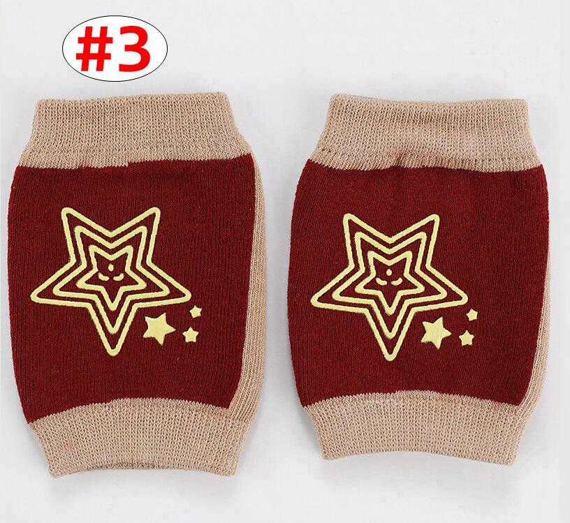 Estrela imprimir Joelheiras bebê legwarmer bebê Recém-nascido Da Criança Menina Menino anti-slip quentes Primavera Outono Meias de Proteção 6 estilos: 3