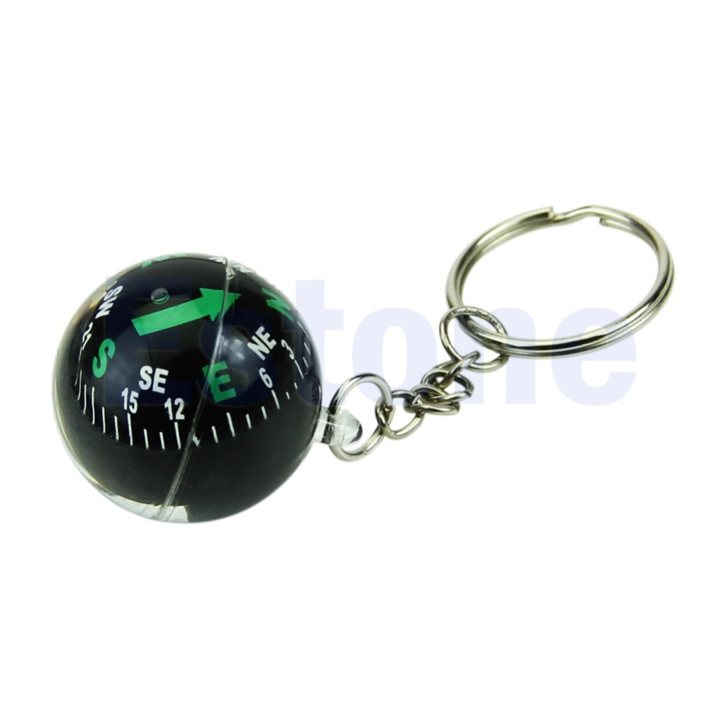 Porte-clés Lampe LED Mini - Orange, Pour Randonnée, Camping, Outdoor (neuf)