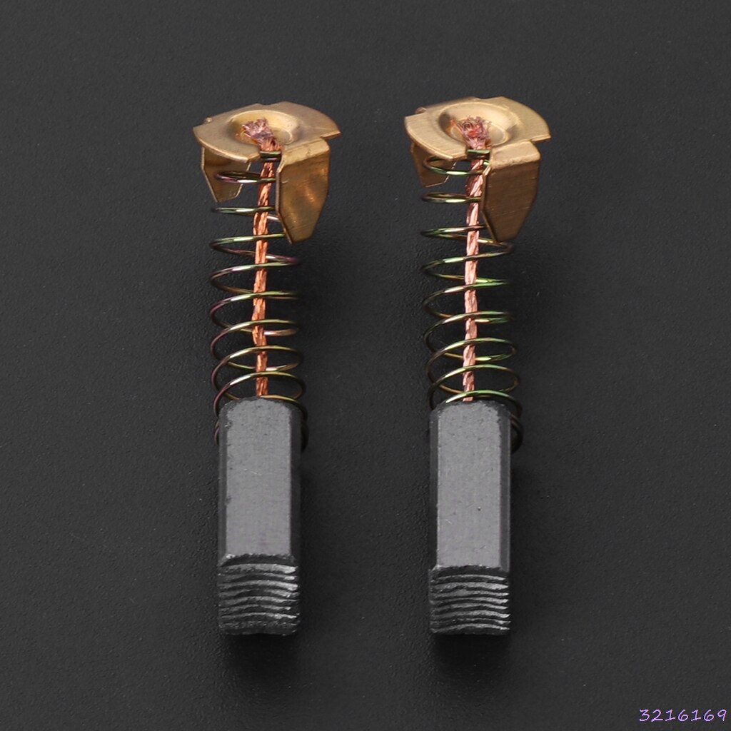 2 stk. elektrisk boremaskine børste reservedel til dewalt /til bosch /til makita electrictool 6 x 10 x 15mm-101#
