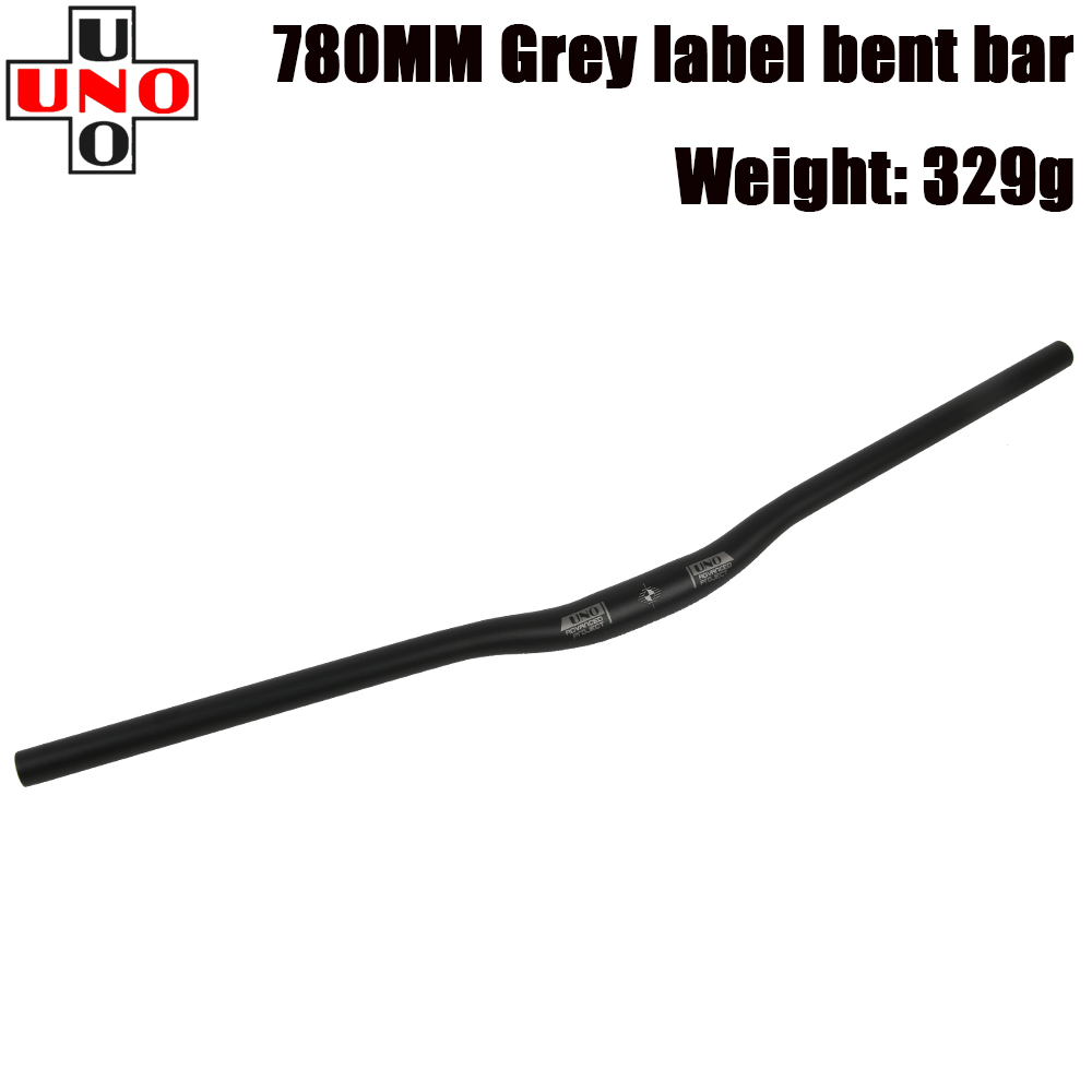 UNO-Manillar de bicicleta de montaña, 31,8 MM, 620/640/680/720/740/760mm, piezas de manillar plano