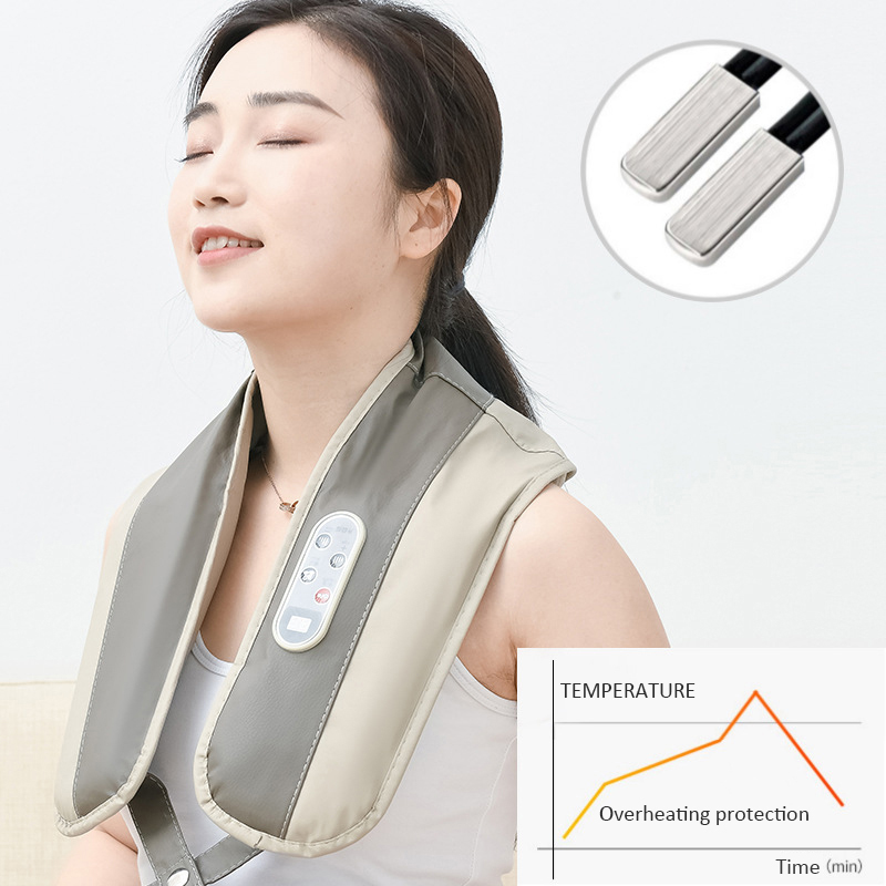 Masseur électrique Portable pour le cou, coups, châles de Massage pour les cervicales, douleurs du cou et des épaules, appareil multifonctionnel, santé