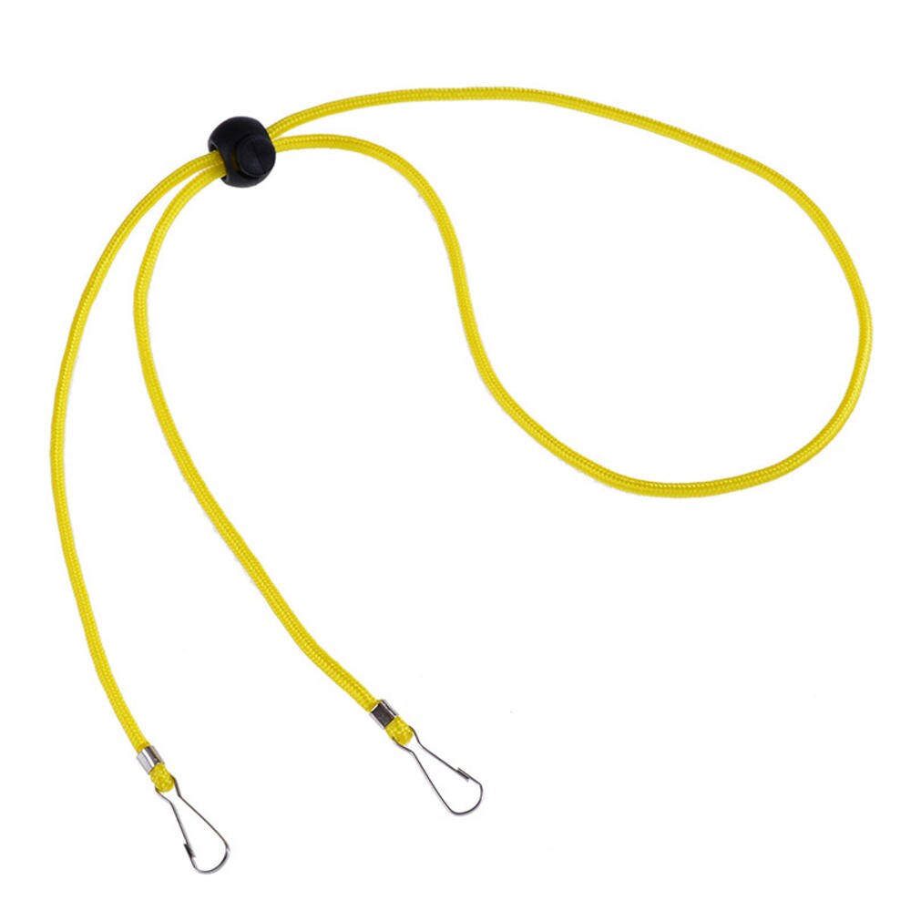 Einstellbare Maske Lanyard Verlängern Seile Ohr Druck Relief Gesicht Bandanas Kette Halter Straps maske lagerung kette Brillen Kette: Yellow