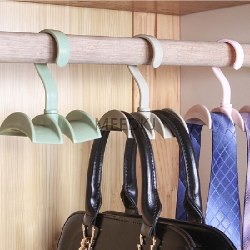 Closet Organizer Hendel Draaibaar Kledingkast Rek Haak Stropdas Rack Handtas Haak Kleding Haak Riem Haak