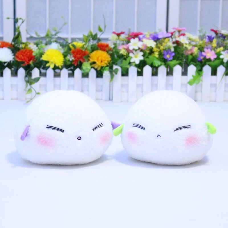 Matoba-jouet de Manga comme Miss Beelzebub aime le blanc, mignon, poupée de dessin animé en peluche