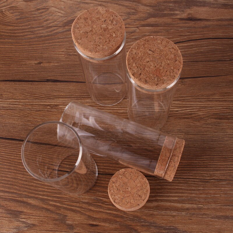 12 sztuk 120 ml rozmiar 47*120mm probówki z korka korek pojemnik na przyprawy słoiki robić magazynowania fiolki DIY rękodzieło