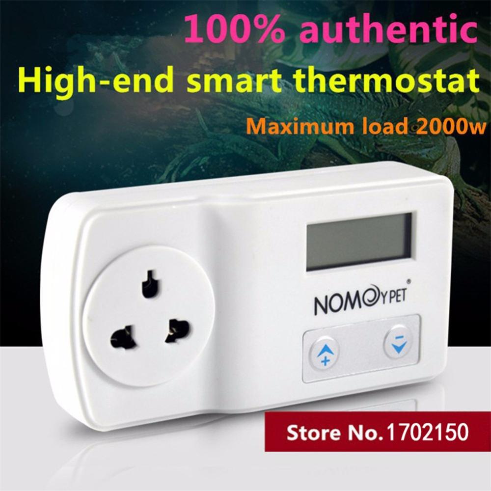 Authentic High-end Smart Thermostat Reptile Incubator Tortoises Lizards Snakes Ceramic Heating Heat Lamps Thermostat 1 Pc