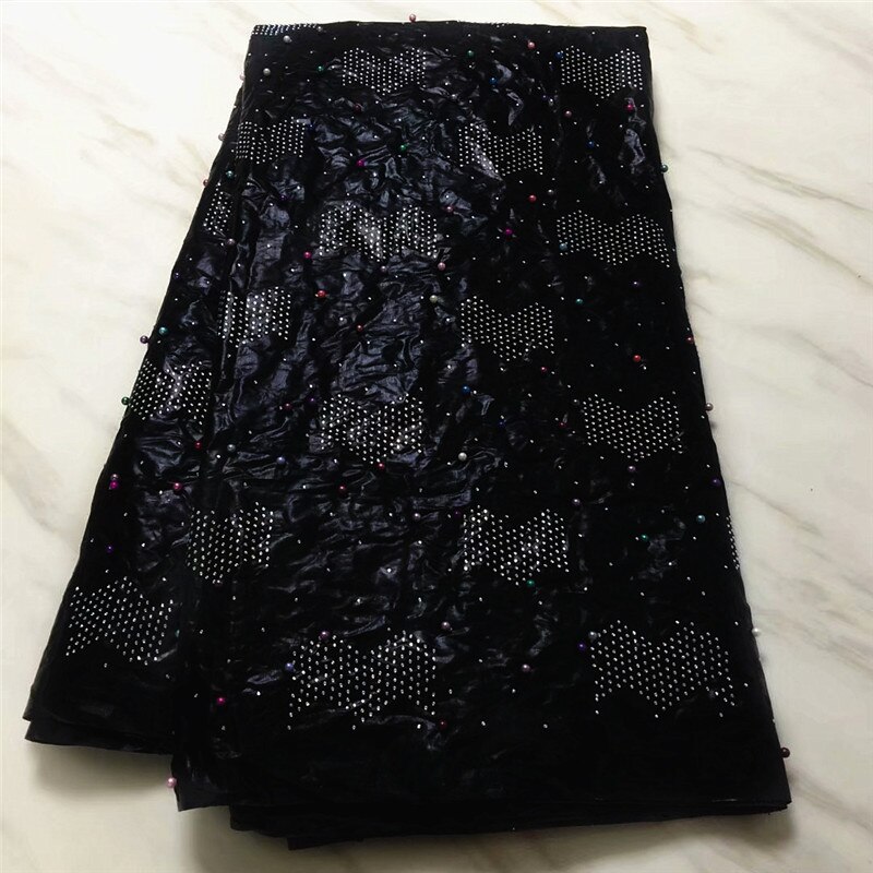 Bazin riche getzner guinea brocade fabric Bazin rich with beads and stones african fabrics for party dress