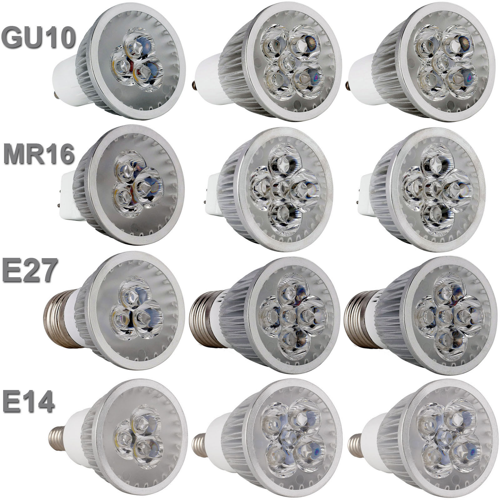 Gu10 e27 e14 LED lampe licht dc 12v Herr16 strahler 9w 12w 15w ersetzen halogenlampe ac 110-240v 3000k 4000k 6500k energie sparend