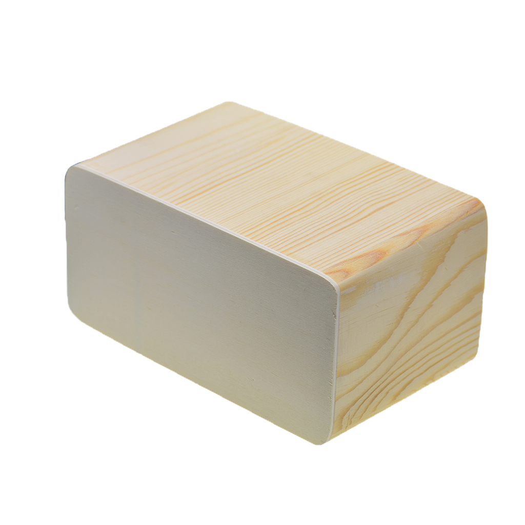 Plain Wooden Office Desk Organizer Pen Pencil Holder Stationery Storage Box