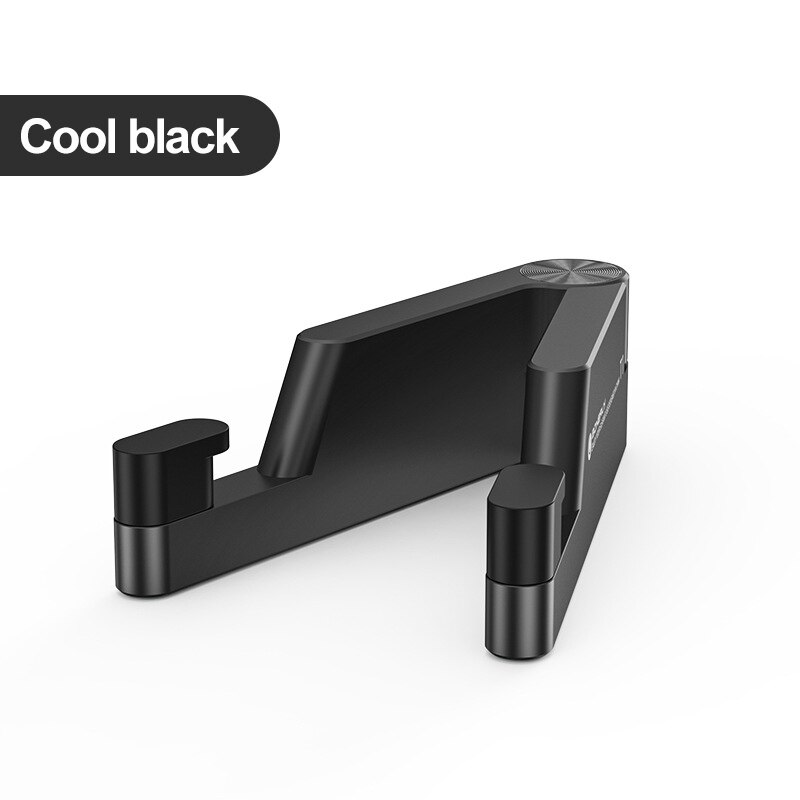 T1 tragbar Halter Universal- Mini Größe Aluminium tragbar Falten Pult montieren Halter Halterung Handy, Mobiltelefon Telefon Wiege Foldable Stand: Schwarz Halter