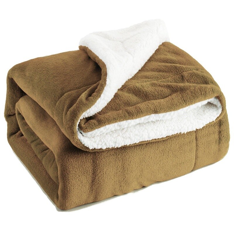 Winter Wollen Deken Fret Kasjmier Deken Warme Dekens Fleece Super Warm Soft Gooi Op Slaapbank Cover Vierkante