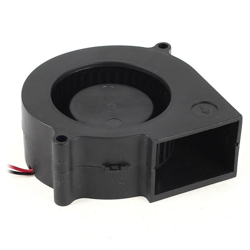 75 mm X 30 mm 2 pin DC 12 V brushless fan PC computer cooling fan: Default Title