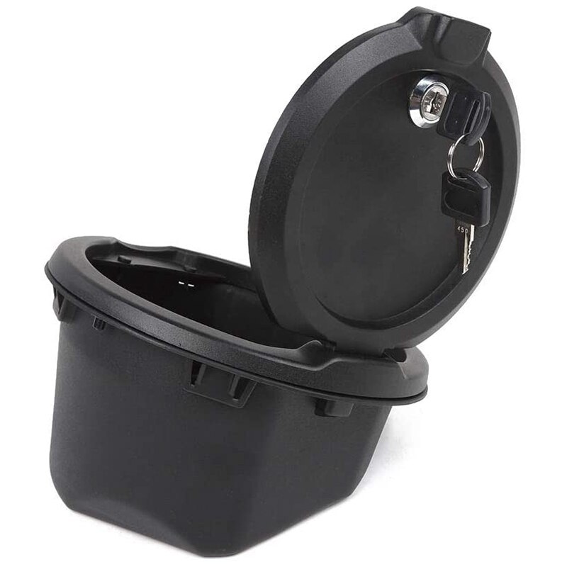 Car Locking Fuel Filler Door Gas Tank Cap Cover Fit Suitable for Jeep