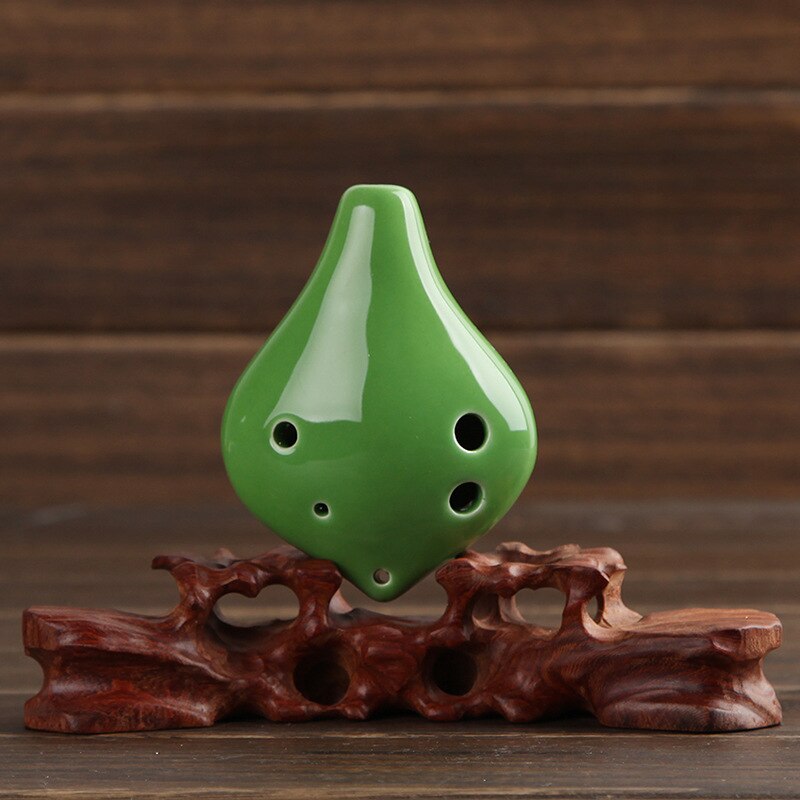 6 Hole Ocarina Alto C Sleutel Keramische Flauta Ocarina Handgemaakte Ocarina Of Time Mini Ocarina Fluit Speelgoed Muziekinstrumenten