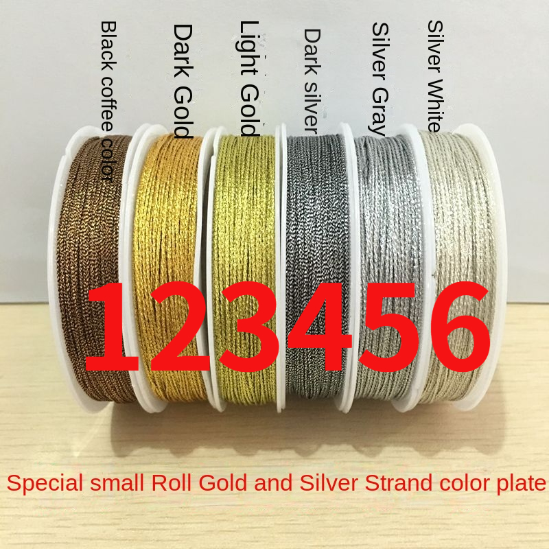 10 meter 0.20/0.4/0.6/0.8mm / nylonsnöre tråd kinesisk knut makramésnöre armband flätat snöre gör-det-själv tofsar pärlor shamballa: Svart / L