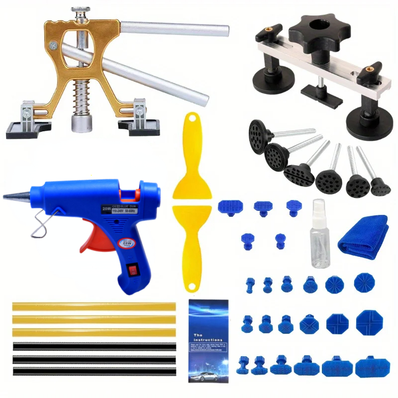 Auto Karosserie Delle Reparatur Bausatz Auto Delle Abzieher Mit golden Delle Abzieher Für Auto Karosserie Delle Entfernung Kleiner Delle Und Tiefe Delle Entfernung