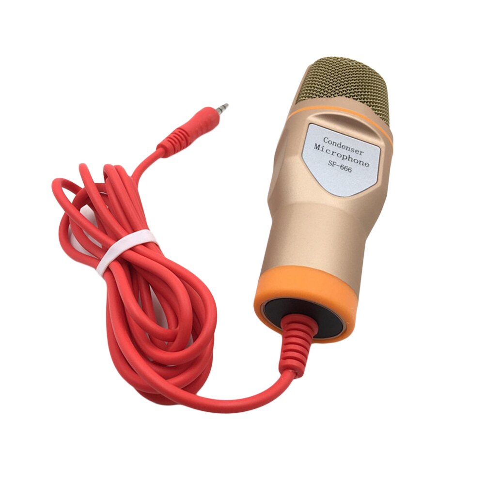 DC3.5mm wtyczka mikrofon kondensujący profesjonalny statyw teleskopowy MIC na Pc laptop nagrywanie wideo czat mikrofony robić gier