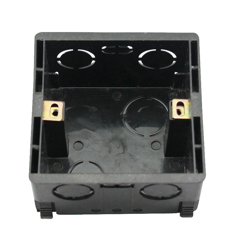 Type 86 dark install wall switch socket box general bottom box high strength wiring box 86-01