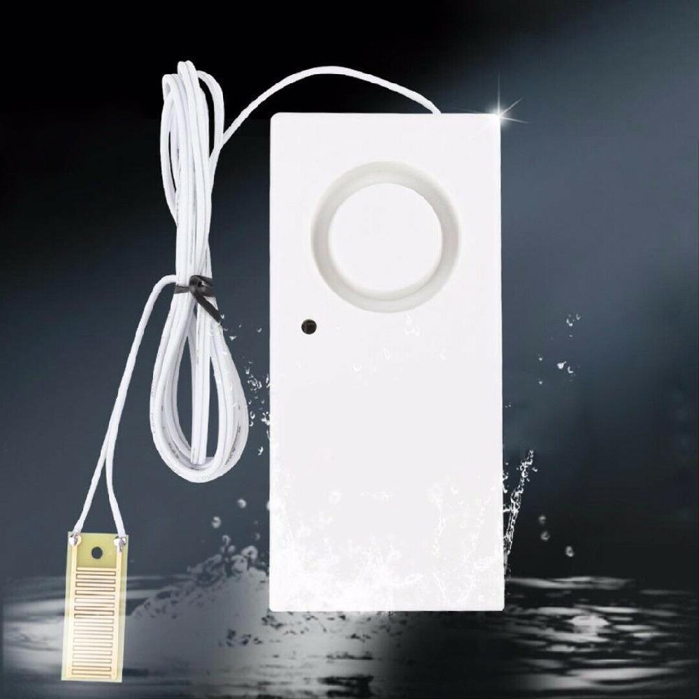 Water Leak Alarm Flood Level Overflow Detector Sensor Alert Home Security: Default Title