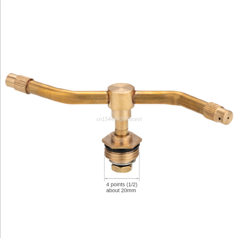 Brass Rotating Garden Sprayer 360 Degree Automati Rotary Sprinkler Lawn Rotary Nozzle Irrigation Watering Nozzle Spra