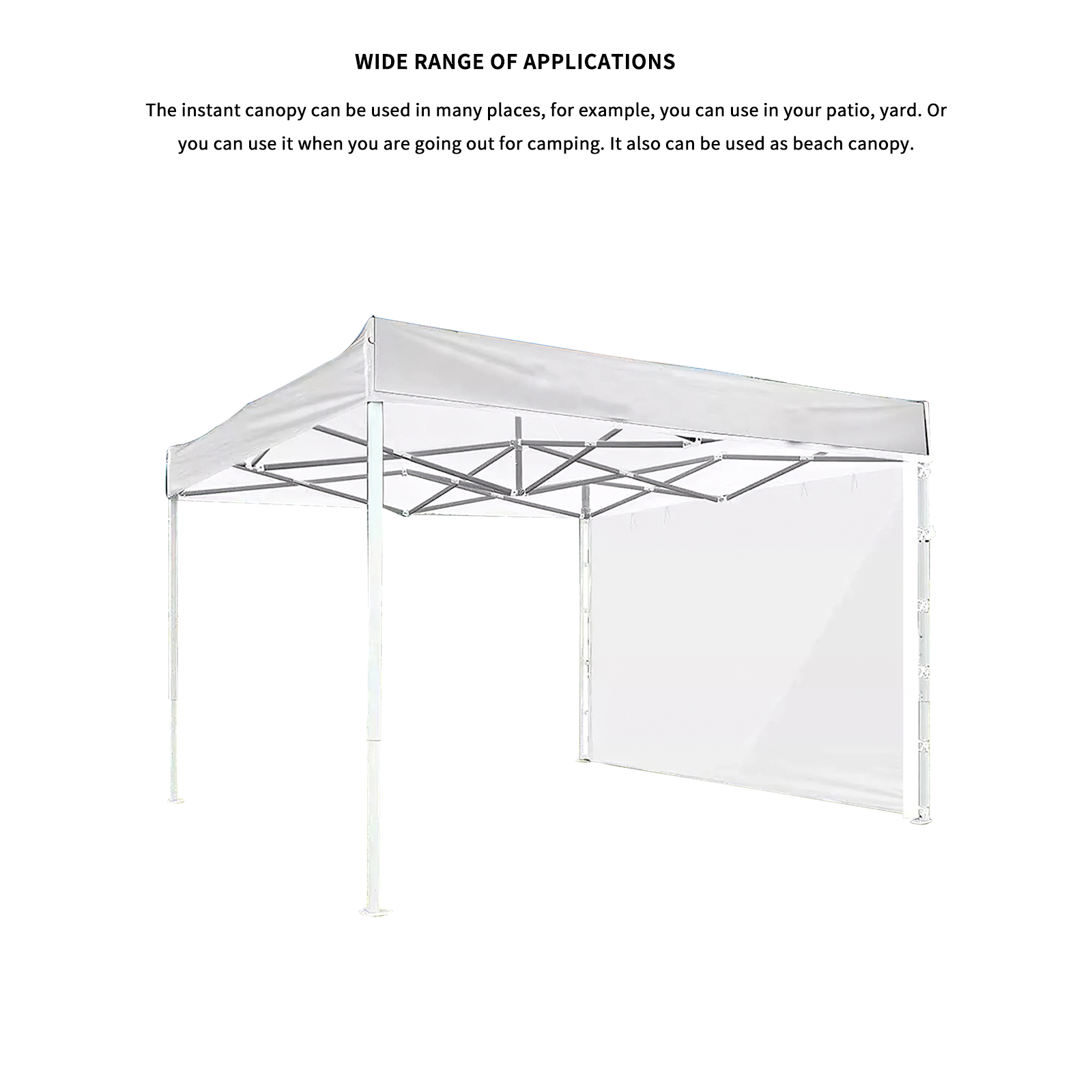 Duurzaam Outdoor Luifel Solar Muur Vouwen Luifel Doek Waterdicht Zonwering Solar Stof Luifel Stof Terras Zomer Picknick