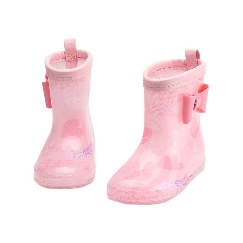 PVC Gummi freundlicher Regen Karikatur Baby Schuhe freundlicher Wasser Schuhe Wasserdicht Regen Neue Klassische freundlicher Schuhe