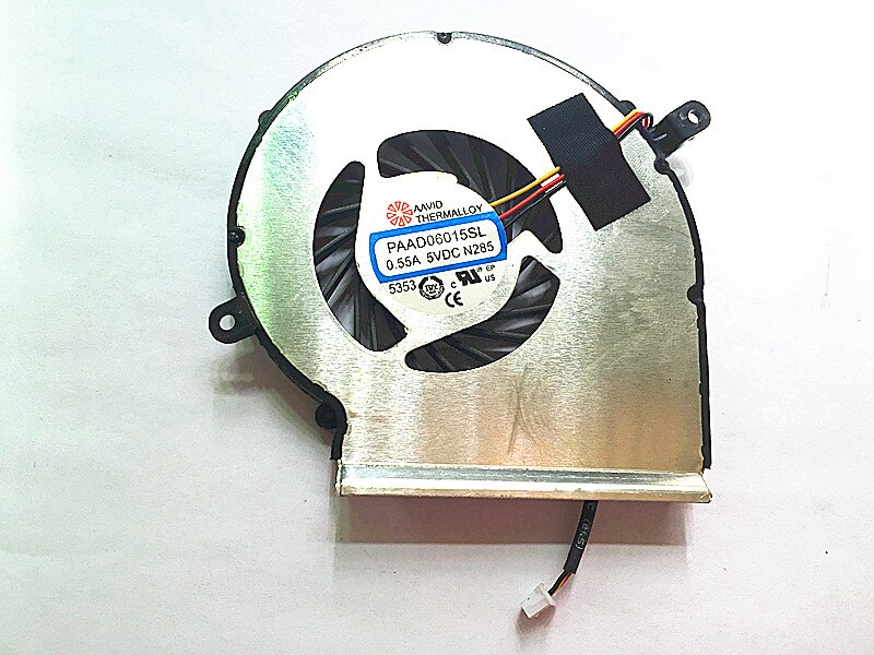 Ventilateur de GPU pour ordinateur portable MSI GE72 GE62 PE60 PE70 GL62 GL72 GP62 2QE 6QG PAAD06015SL,
