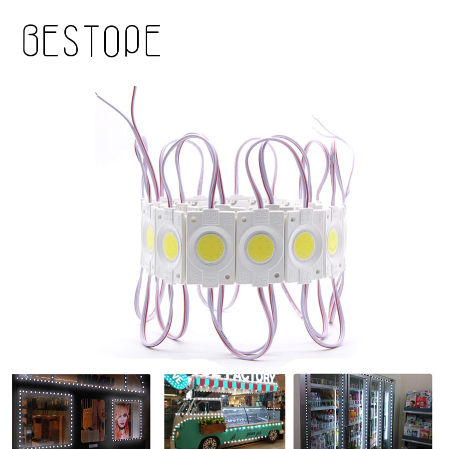Tee itse led-moduuli pyöreä cob led kyltti kirjain 10 kpl/erä moduulivalo  dc12v vedenpitävä mainonta vihreä valkoinen lämmin valkoinen sininen keltainen