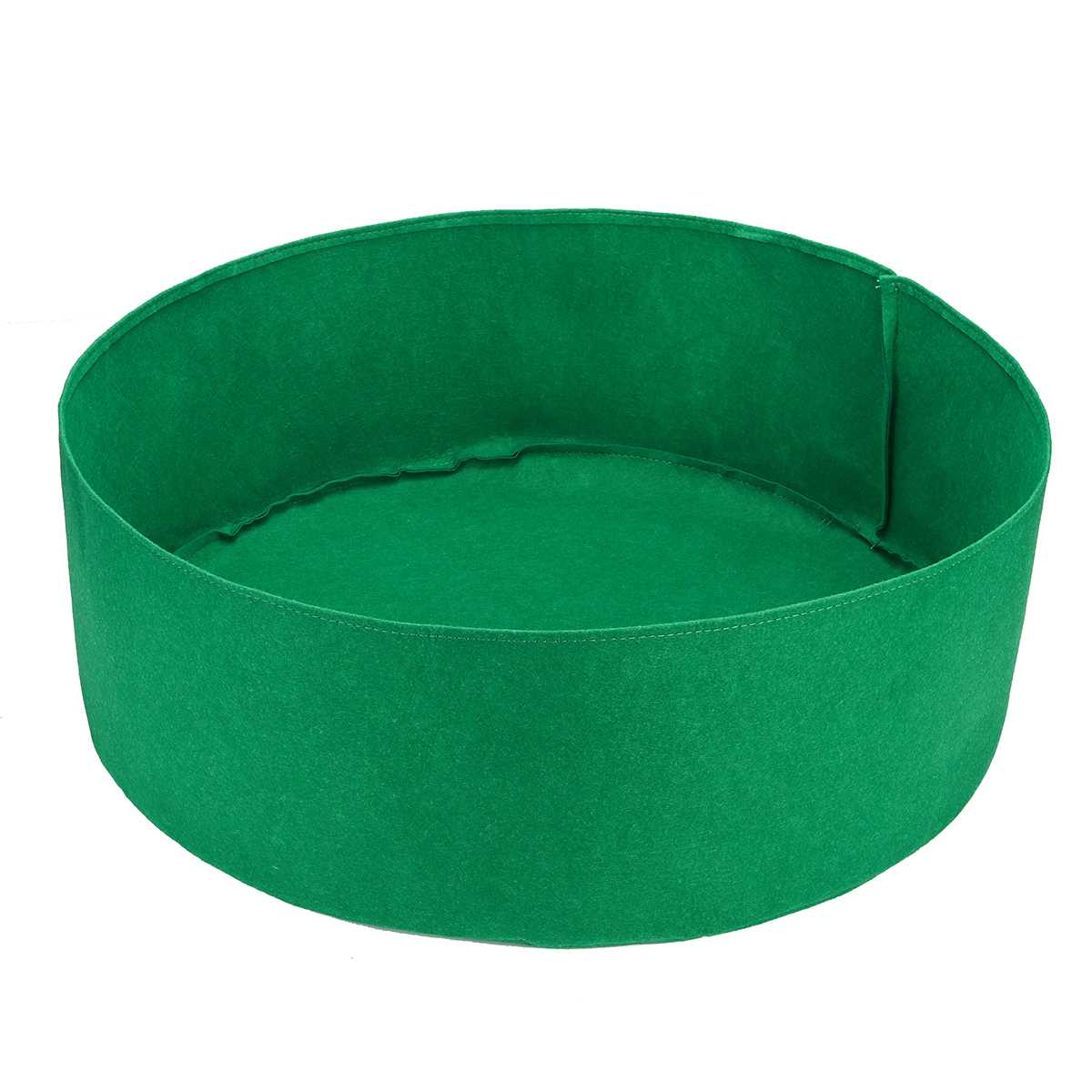Fabric Raised Garden Bed 50 Gallons Round Planting Container Grow Bags Breathable Felt Fabric Planter Pot for Plants Nursery Pot: Type B (Size XL)