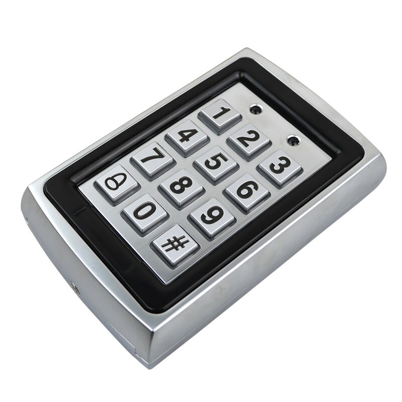 RFID 125Khz Explosion proof Door Access Controller Proximity Card Reader with Keypad Metal Durable with 10 keyfob