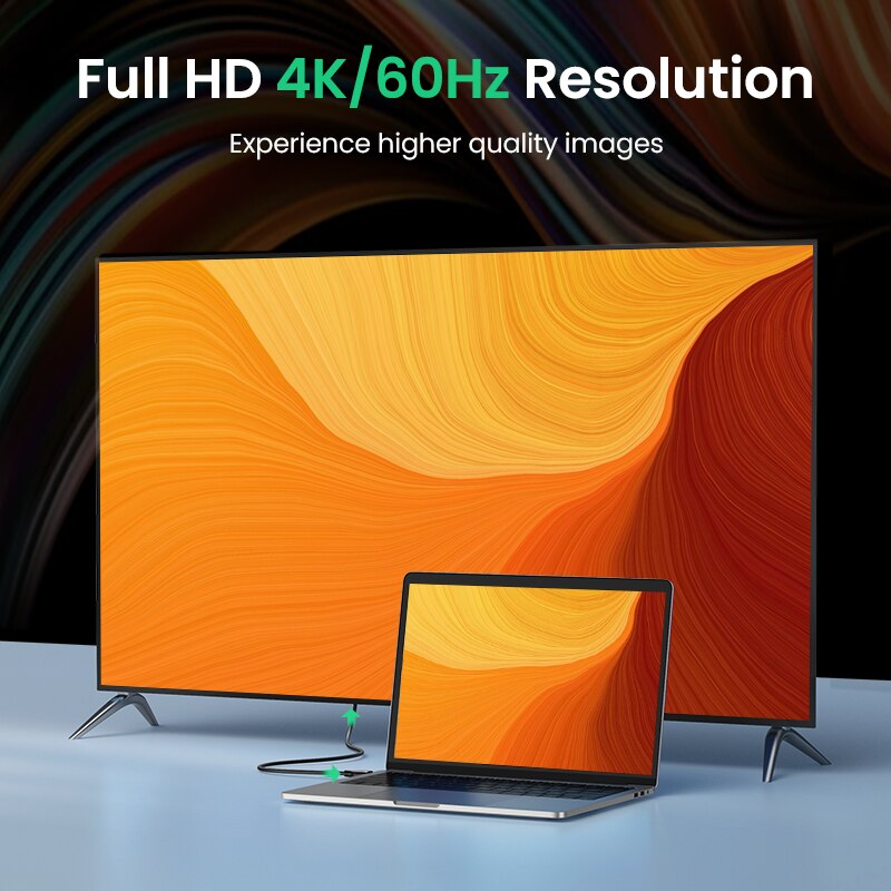 Ugreen kabel HDMI kabel 4K 2.0 do Apple TV PS4 przejściówka kabel HDMI do HDMI 60Hz kabel Audio wideo Cabo kabel HDMI 4K