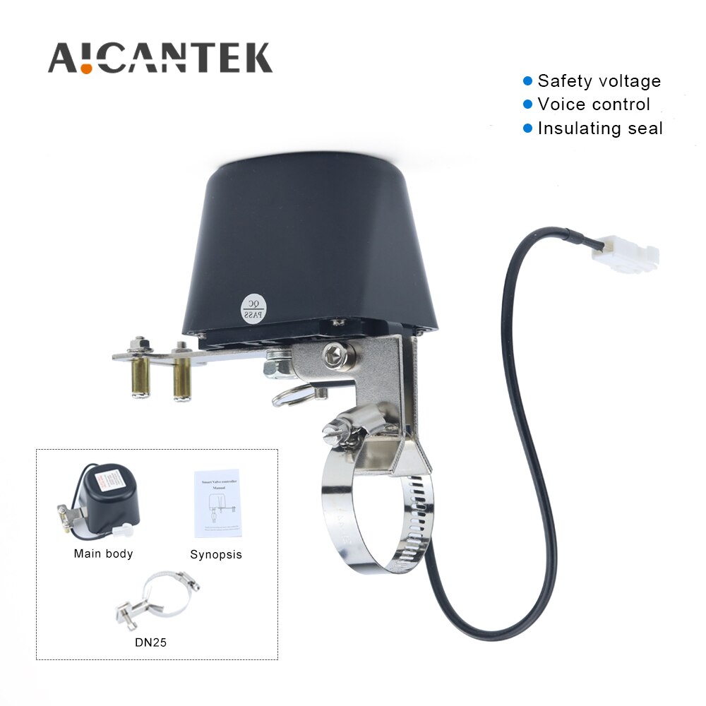 1/2 &quot; 3/4 &quot; 1 &quot; sähköinen automaattinen manipulaattorin sulkuventtiili  dn15 dn20 dn25 hälytyskaasun vesiputken turvalaitteelle 12v 1a