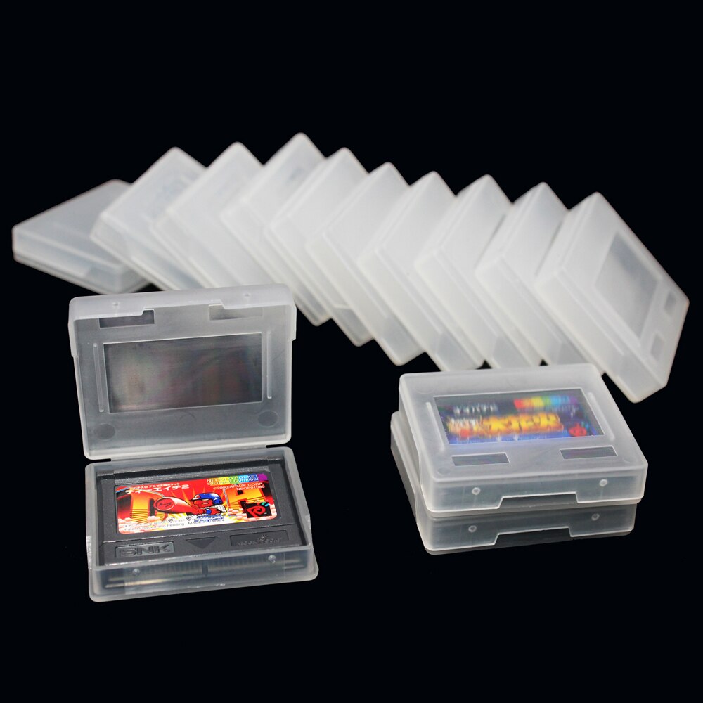 10 Pcs Game plastic gevallen Games Card Cartridge voor SNK NEO GEO Pocket kleur NGPC NGP beschermende box shell case