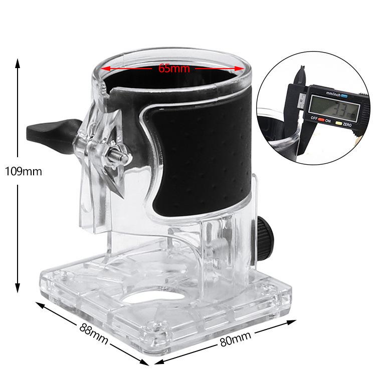 Router Basis Trimmen Machine Kunststof Basis Houtbewerking Randsnijder Elektrische Trimmen Machine Elektrisch Gereedschap Accessoires