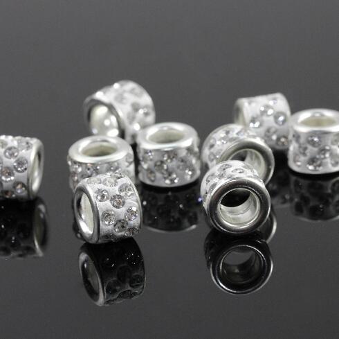 10mm diameter vit strass lerpärla skodekoration lätt att knyta skor tillbehör 10 stycken/lot