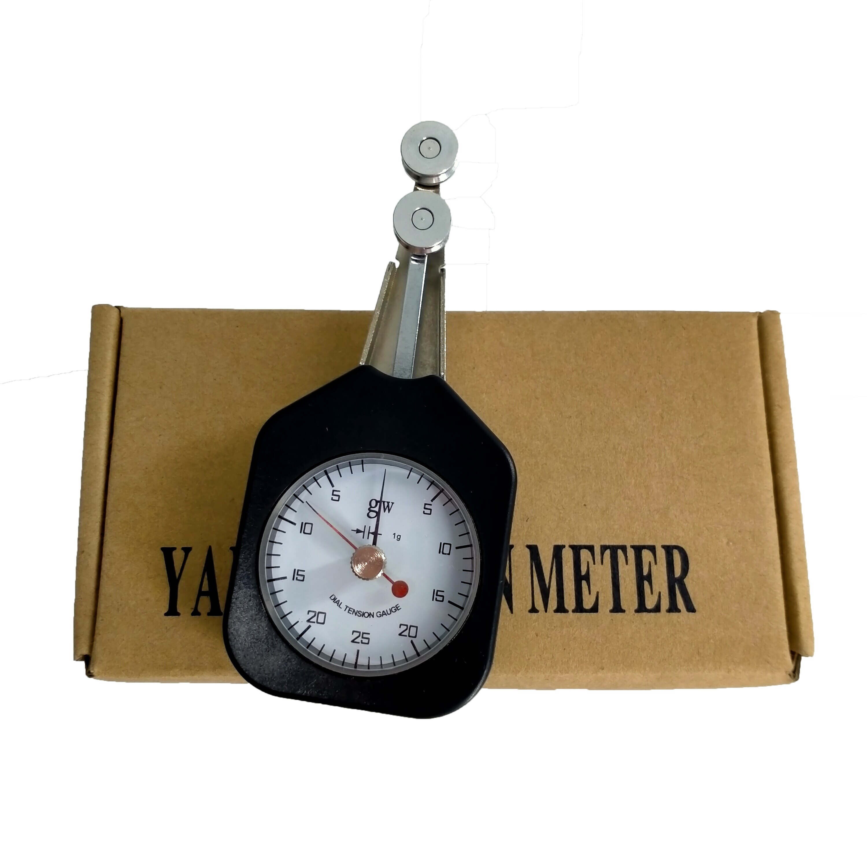 Double Needles Yarn Tension Meter Tester Gauge for Textile Industry 25-2-25gw Measurement Range