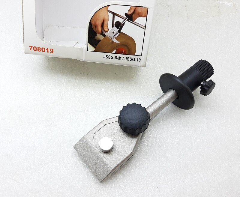 8 kind Sharpening Jig For Water-cooled Grinder Woodworking Turning tool Sharpening Clips Scissor Planer Knife Jig: Sky Blue