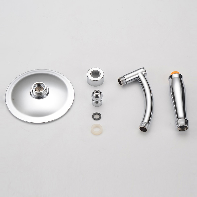 Douchekop Verstelbare Waterbesparende Regen Handdouche Grote 6 Inch Hoge Druk Badkamer Regendouche Spa Douchekop