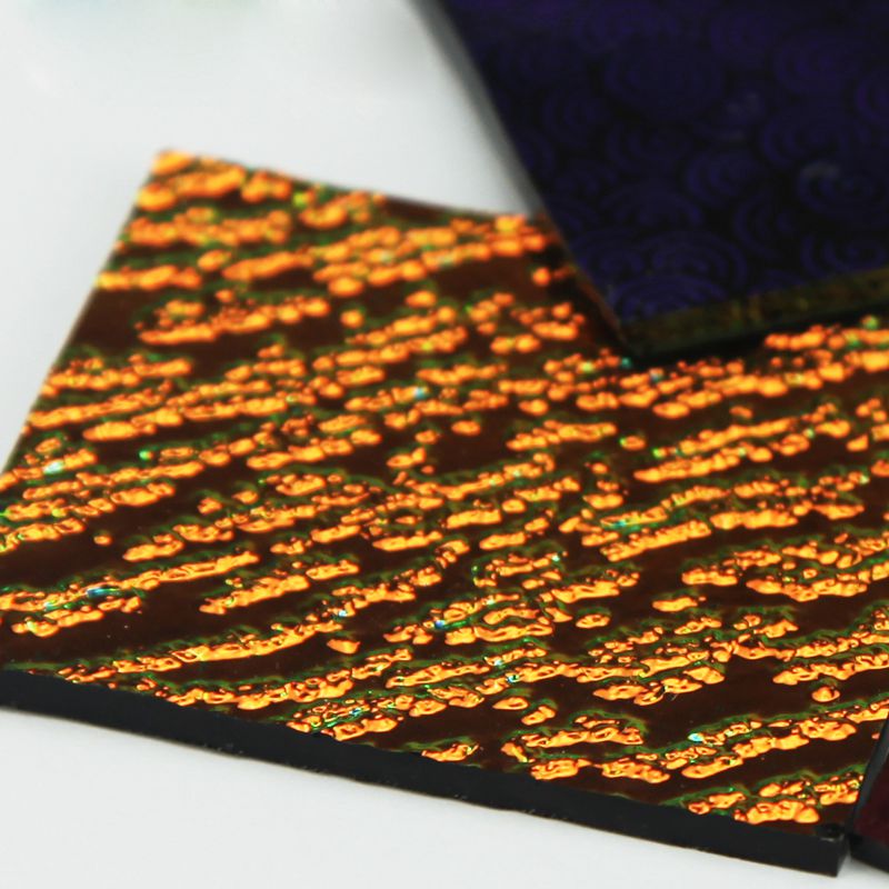 Juego de 5 bolsas de vidrio dicroico Fusing accesorios de horno de microondas para decoración artesanal DIY