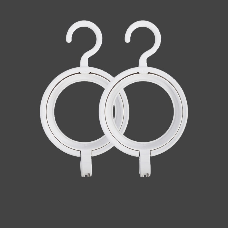 Runde Ring Hütte Schal Schal Schals Halfter Einfache Gürtel Ring Aufhänger Schlafzimmer Schrank sterben haushalt Hütte Gestell hinter lagerung haken tür: 2pce