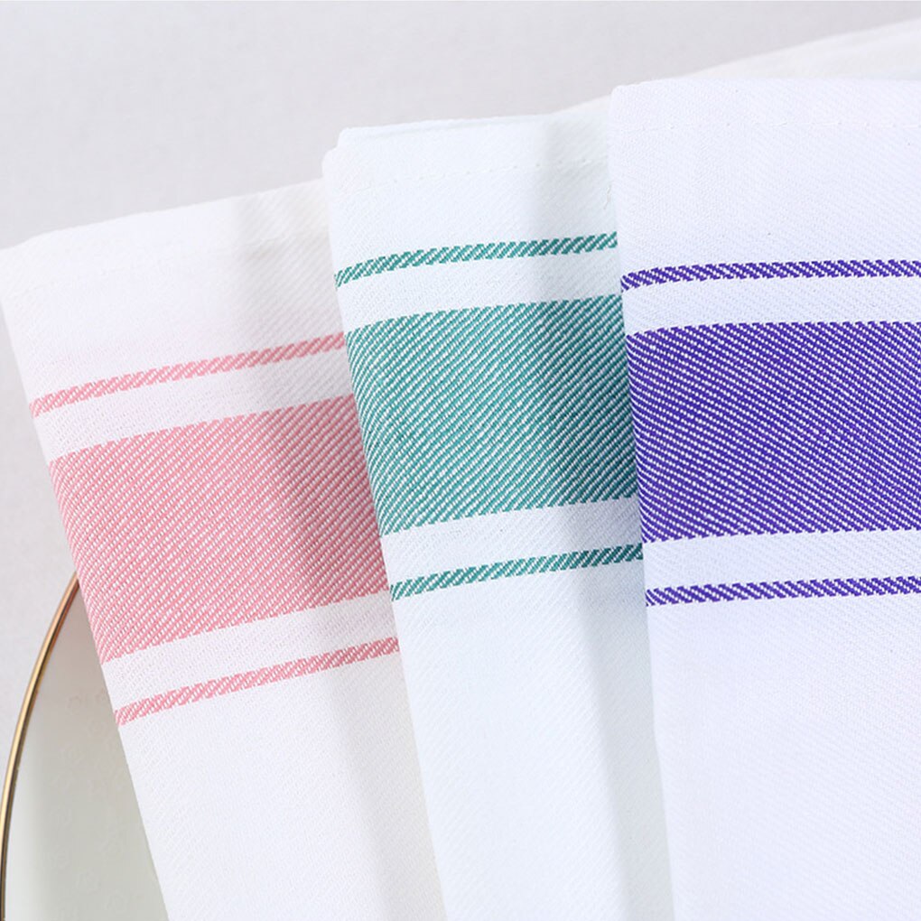 Kitchen Towels Cotton Dishcloth Dish Cloth Cotton Quick Drying Towel Glass Polishing Cloth Kitchen Absorbent Tea Towel