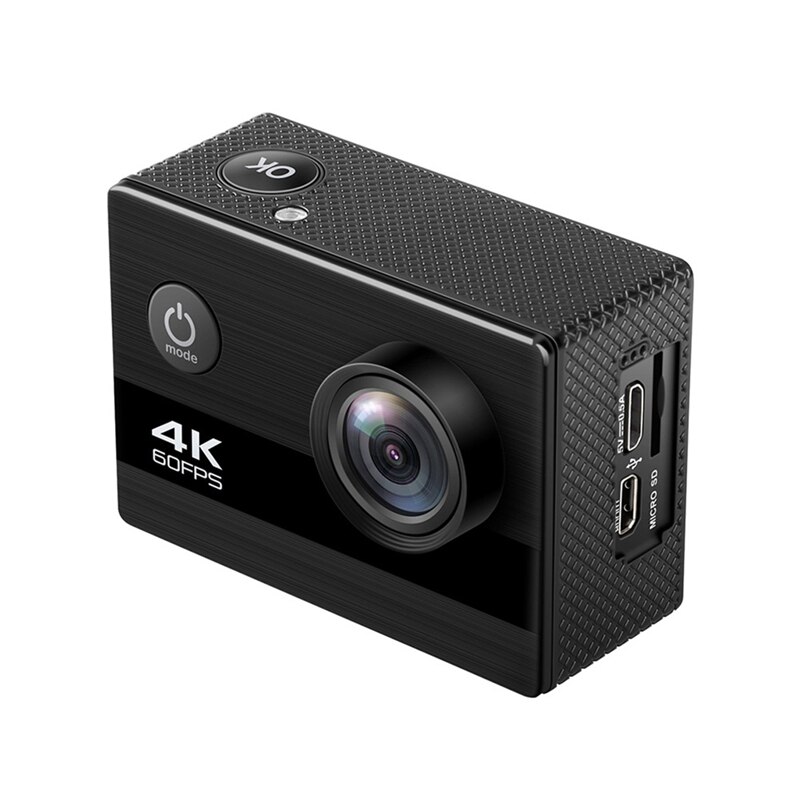 4K Action Camera Ultra Hd 60Fps 24MP Wifi Sport Camera 2.0Inch Ips Scherm 170D Wide Angel Waterdichte Sport video Camera