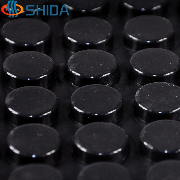 180PCS 16mm x 5mm translucent anti slip silicone rubber bumper damper shock absorber 3M self-adhesive Silica gel feet pads