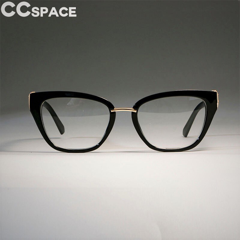 Cat Eye Brilmonturen Vrouwen Rhinestone Decoratie Stijlen Optische Mode Computer Bril 45605