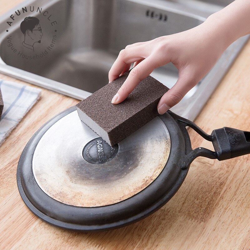 Cleaning Brush Stainless Steel Magic Rust Remover Metal Cleaning Brusher Pots and Pans Dirt Cleaner Kitchen Cooking Tools