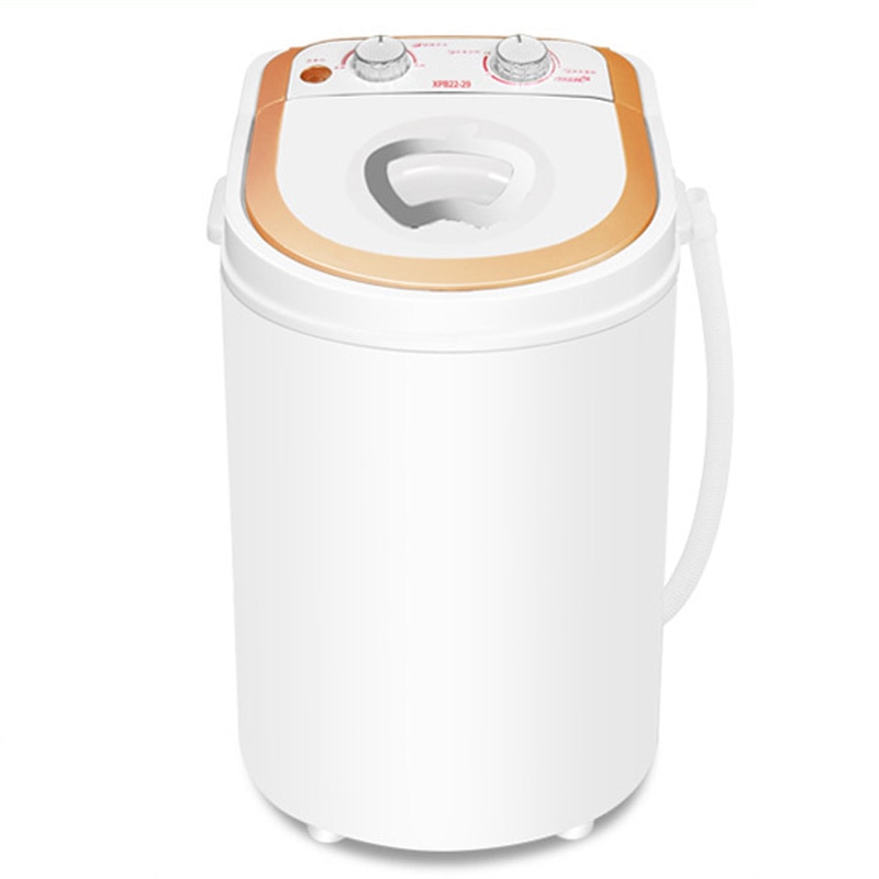 Home mini dewatering machine Elution integrated single barrel washer semi-automatic small clothes washing machine for dormitory