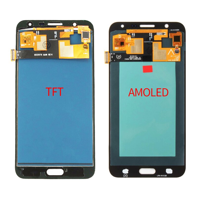 Super AMOLED Für Samsung Galaxis J7 J700 J700H J700M LCD Anzeige Touchscreen Digitizer Montage J700F LCD Anzeige